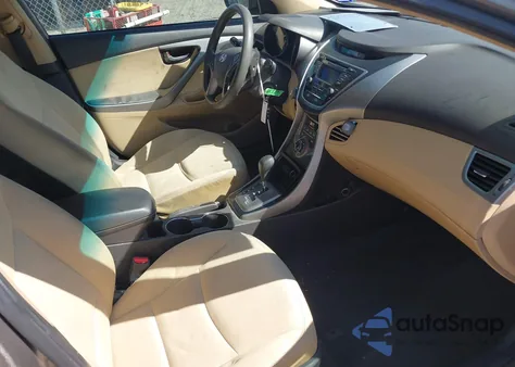 2013 Hyundai Elantra Gls из США, поврежденный, VIN 5NPDH4AE1DH231994